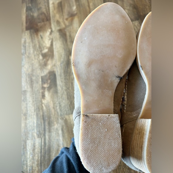 Jeffrey Campbell Taggart Suede Ankle Booties Size 7.5 - Picture 7 of 10